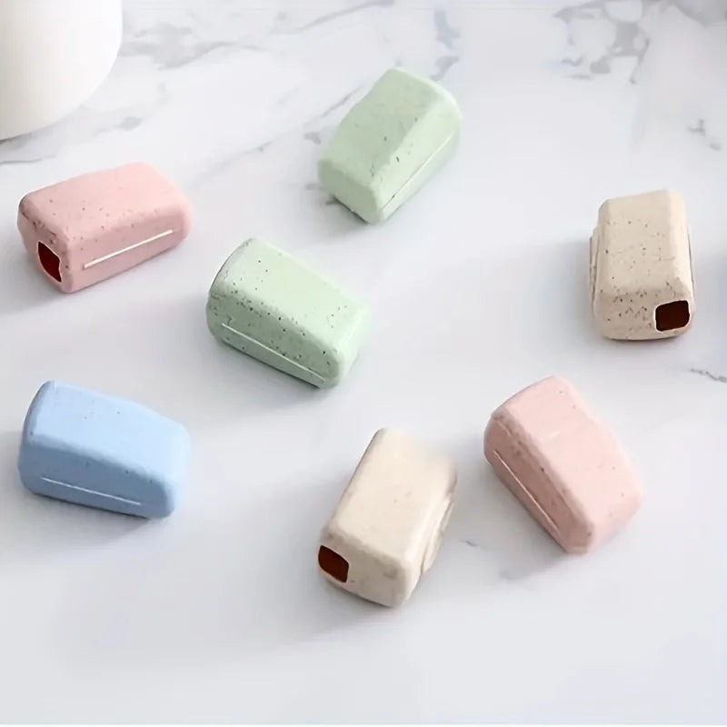 4-Piece Travel Toothbrush Cover Set
