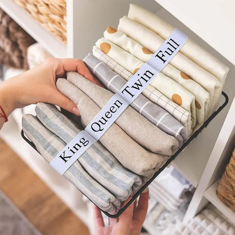 4-Piece Bed Sheet Organizer Band Set
