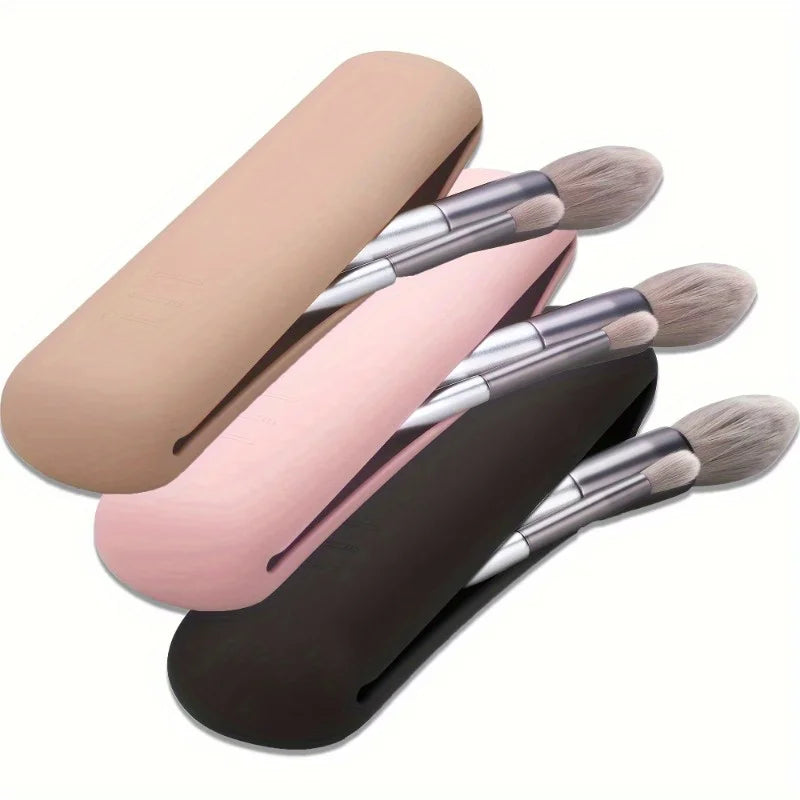 Magnetic Silicone Makeup Brush Case