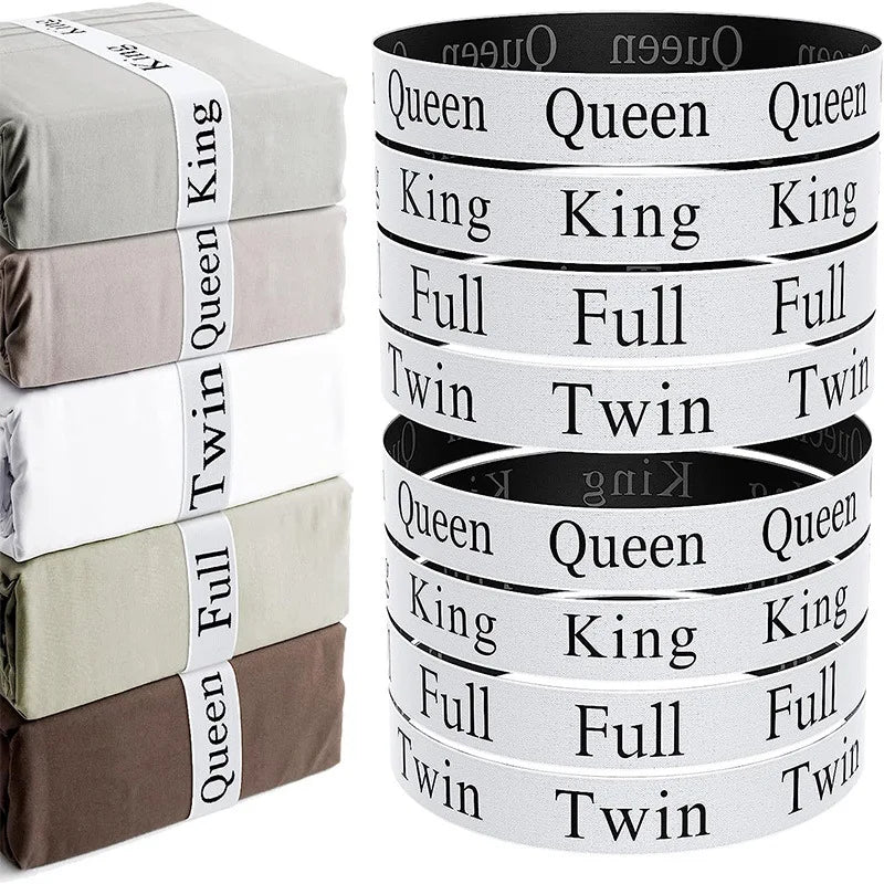 4-Piece Bed Sheet Organizer Band Set
