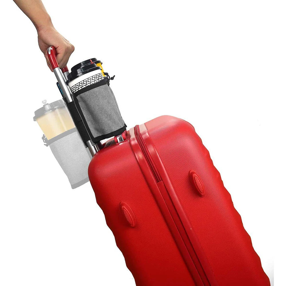 Hands-Free Luggage Cup Holder