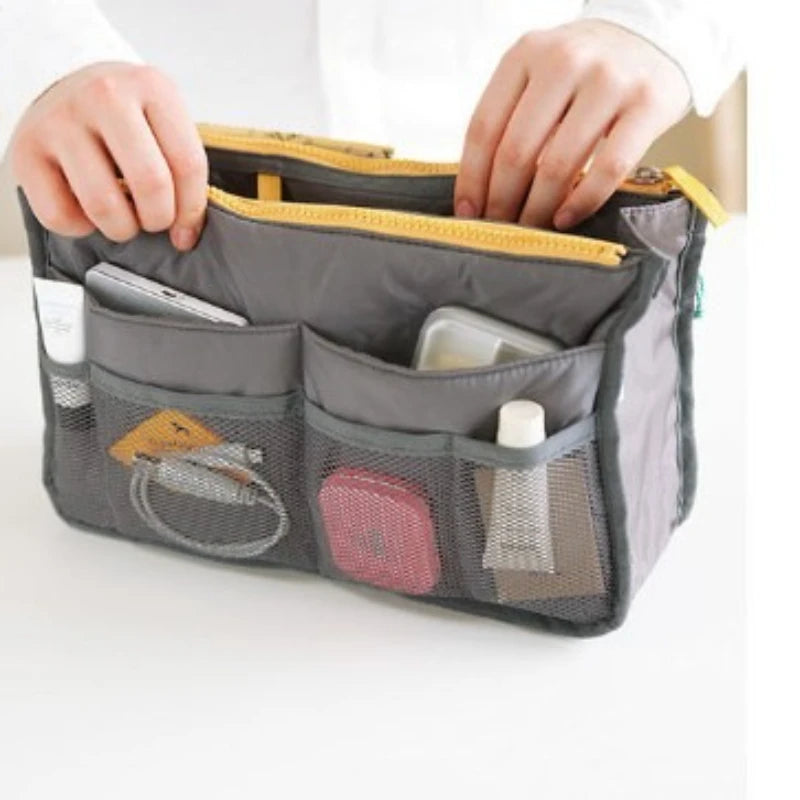 Multi-Pocket Handbag Organizer Insert