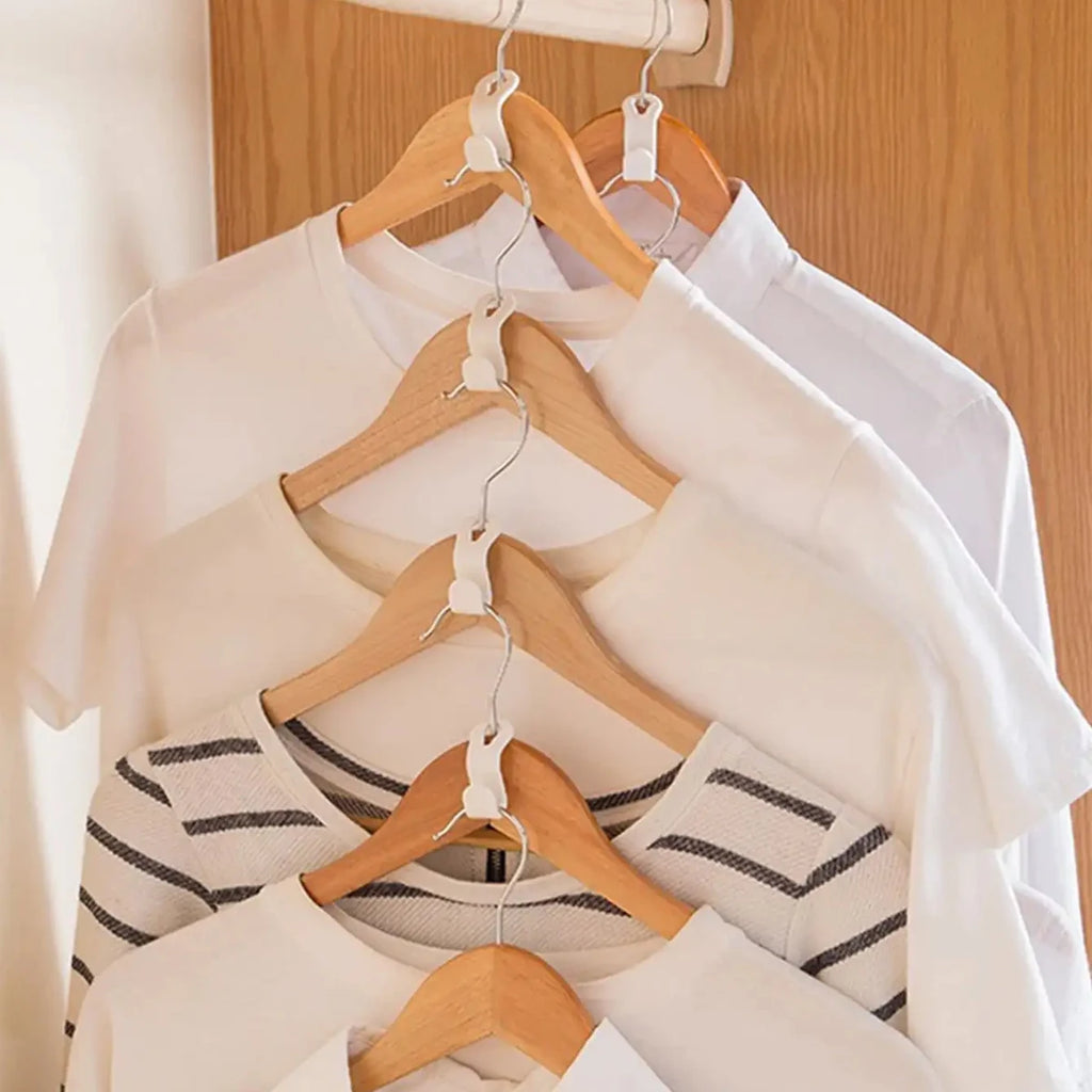 20-Piece Space-Saving Hanger Connector Set
