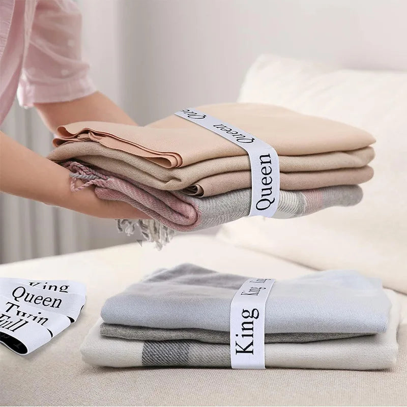 4-Piece Bed Sheet Organizer Band Set