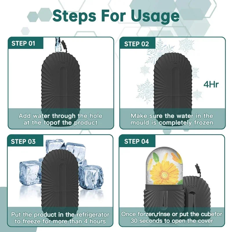 Reusable Ice Face Roller - Basecamp Bloom