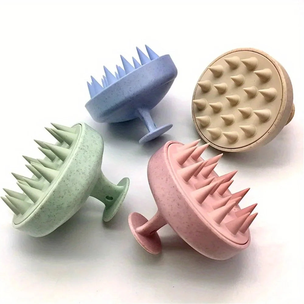 Silicone Shampoo Massage Brush
