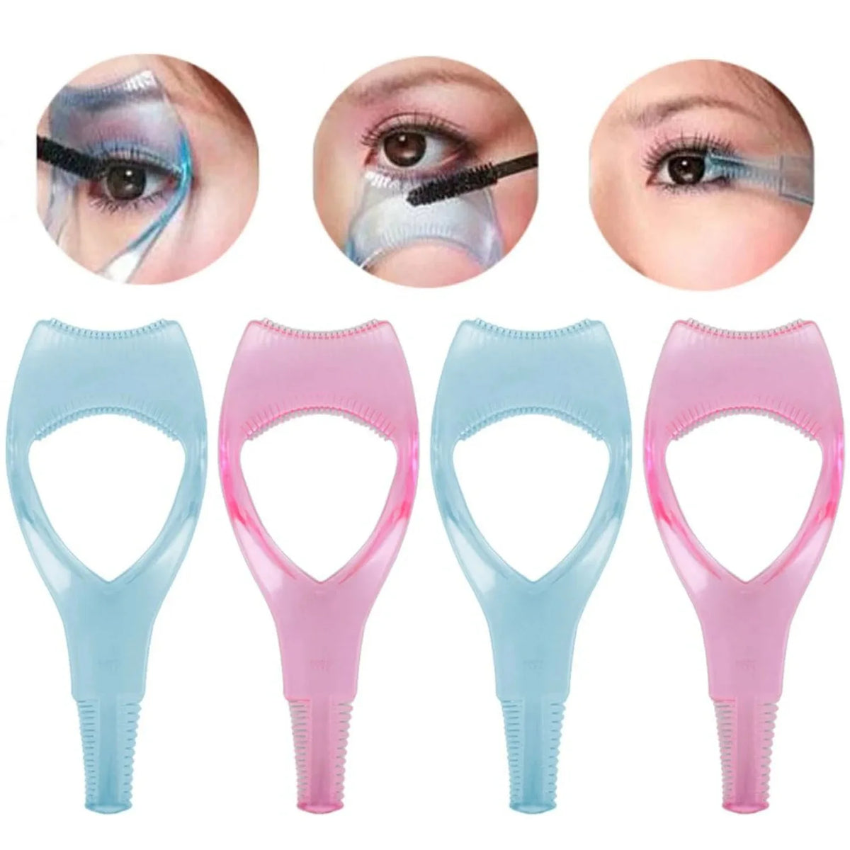 Reusable Mascara Application Shield