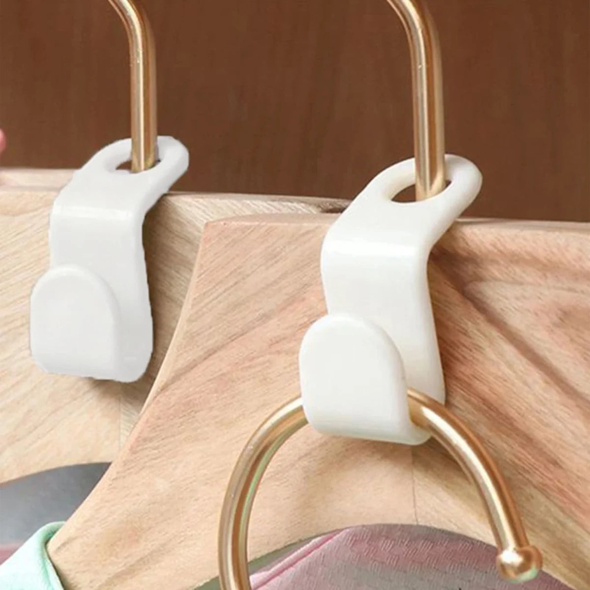 20-Piece Space-Saving Hanger Connector Set